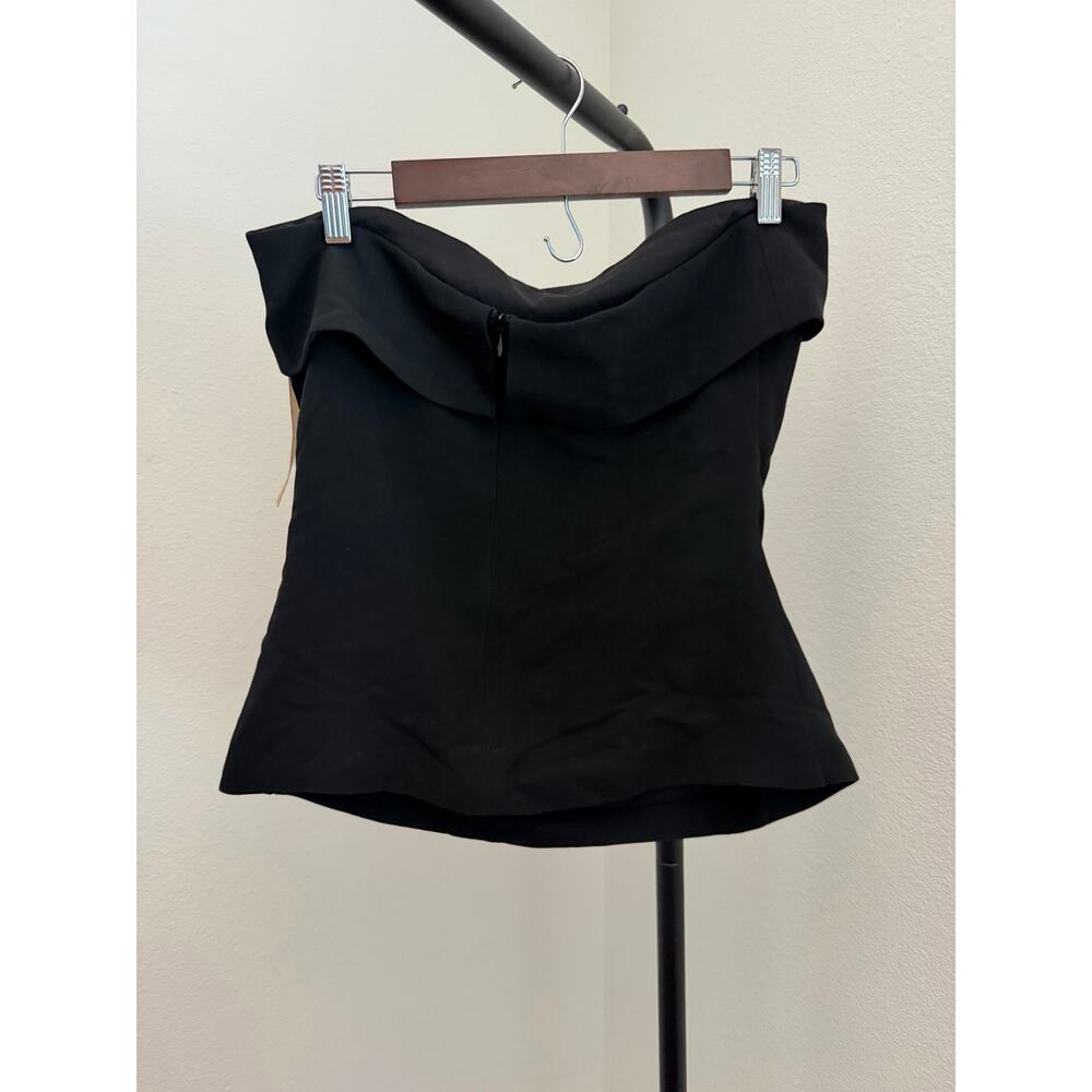 New Caara Clover top strapless black sz 8 $177 - Picture 6 of 7